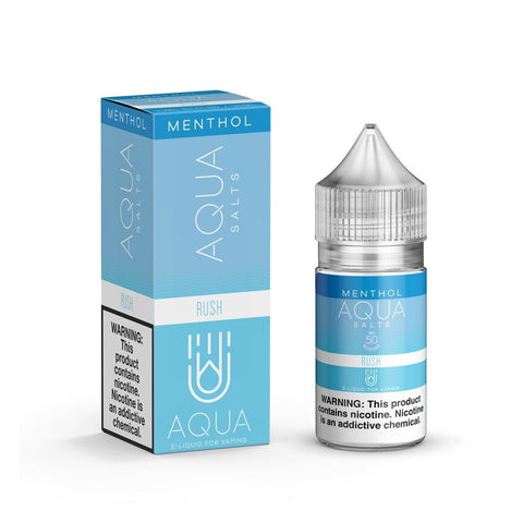 Rush Ice by Aqua TFN Salt 30ml with Packaging