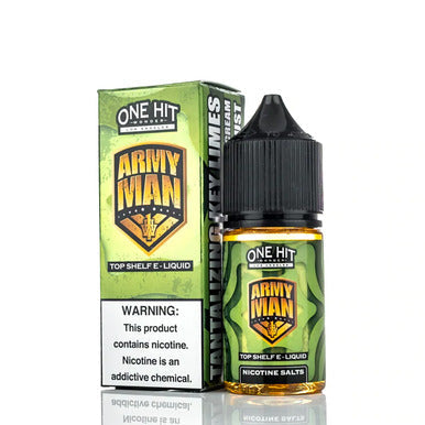Army Man by One Hit Wonder TFN Salt 30mL with packaging