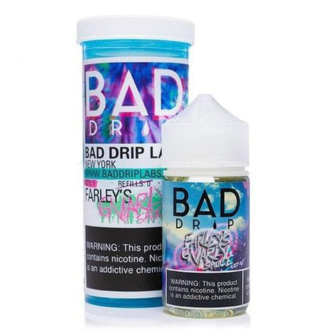 Farley's Gnarly Sauce Iced Out by Bad Drip 60mL with Packaging