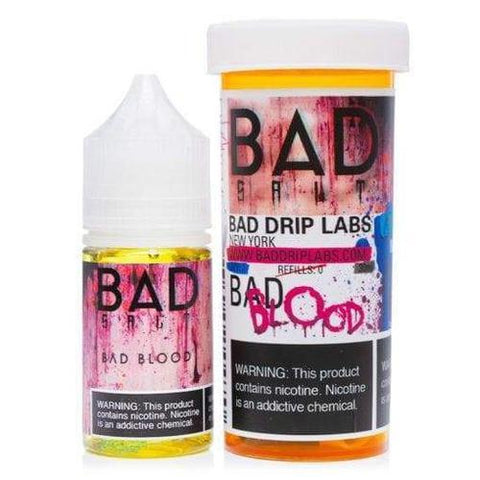 Bad Blood Salt by Bad Drip Salt 30mL with Packaging