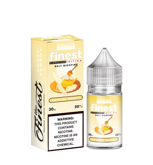 Banana Honey by Finest SaltNic Series 30ml with packaging