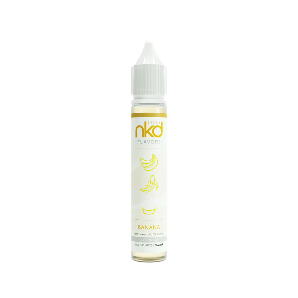 NKD Flavor Concentrate 30mL Banana Cream  Bottle