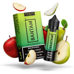 BANTAM | APPLE PEAR PRESS 60ML eLiquid with packaging and background