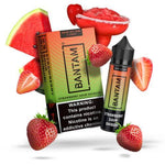 BANTAM | STRAWBERRY SOUR DAIQUIRI 60ML eLiquid with packaging and background