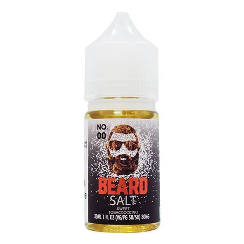 No. 00 Cappuccino Tobacco by Beard Salt 30ml bottle