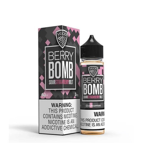 Berry Bomb by VGOD eLiquid 60mL with packaging