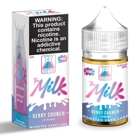 Berry Crunch by The Milk Tobacco-Free Nicotine Salt Series 30mL with Packaging
