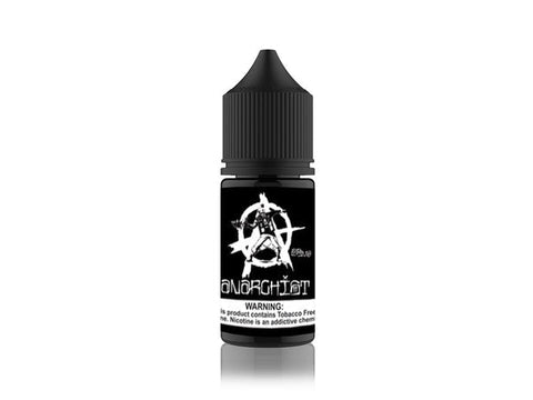 Black by Anarchist Tobacco-Free Nicotine Salt 30ml Bottle