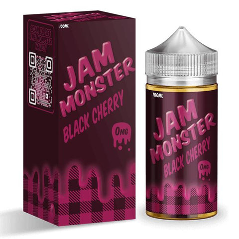 Black Cherry by Jam Monster Series 100mL with packaging 