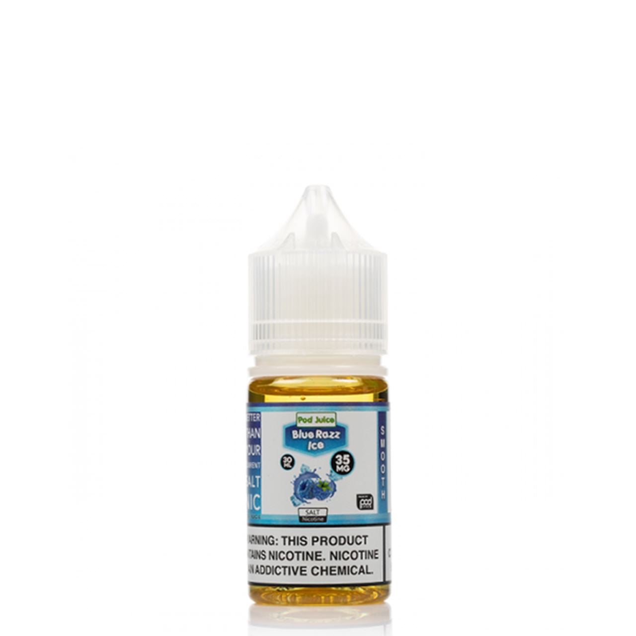 Blue Razz Ice Salt by Pod Juice Salts Series 30mL Bottle