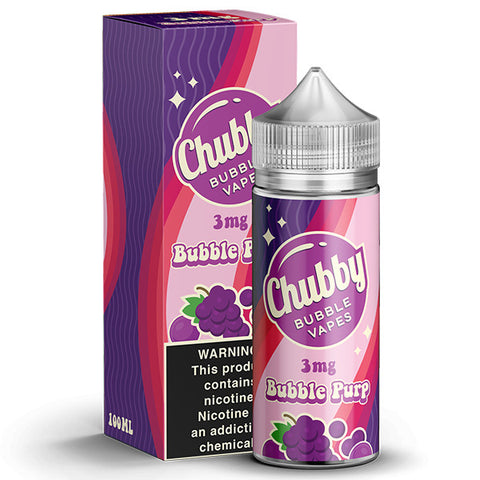Bubble Purp by Chubby Bubble Vapes 100ml with Packaging