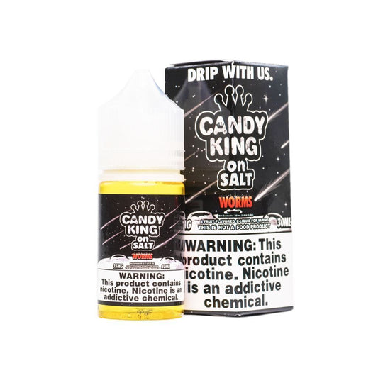 Worms by Candy King Salt 30ml with packaging