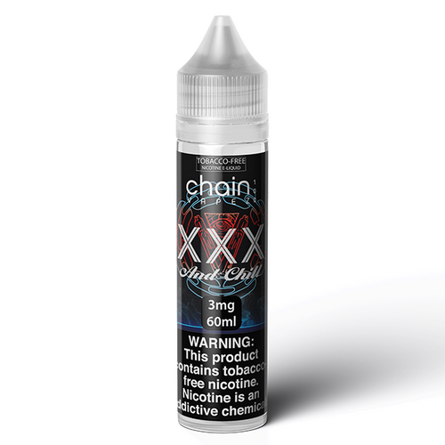 XXX and Chill by Chain Vapez 120mL (2x60mL) bottle