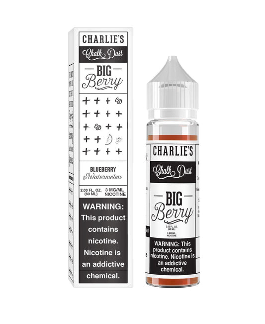 Charlie's Chalk Dust | Big Berry 60ML eLiquid with packaging