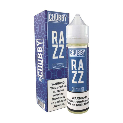 Bubble Razz by Chubby Bubble Vapes 60ml with packaging
