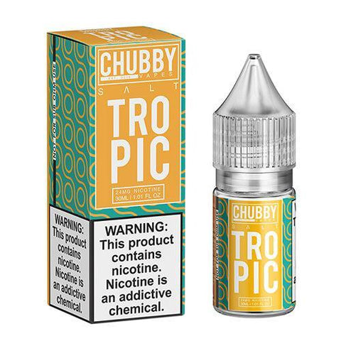 Tropic Salt by Chubby Bubble Vapes Salts 30m with packaging