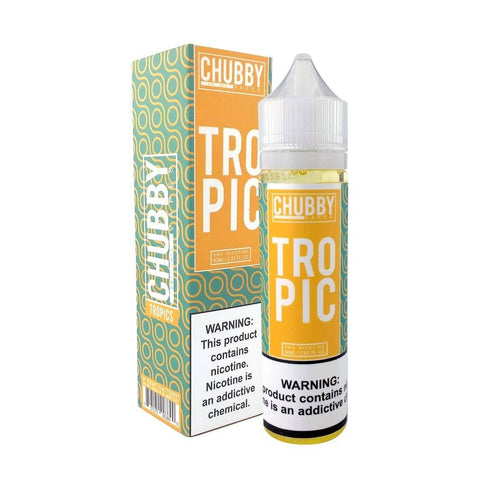 Tropic by Chubby Bubble Vapes 60ml with packaging