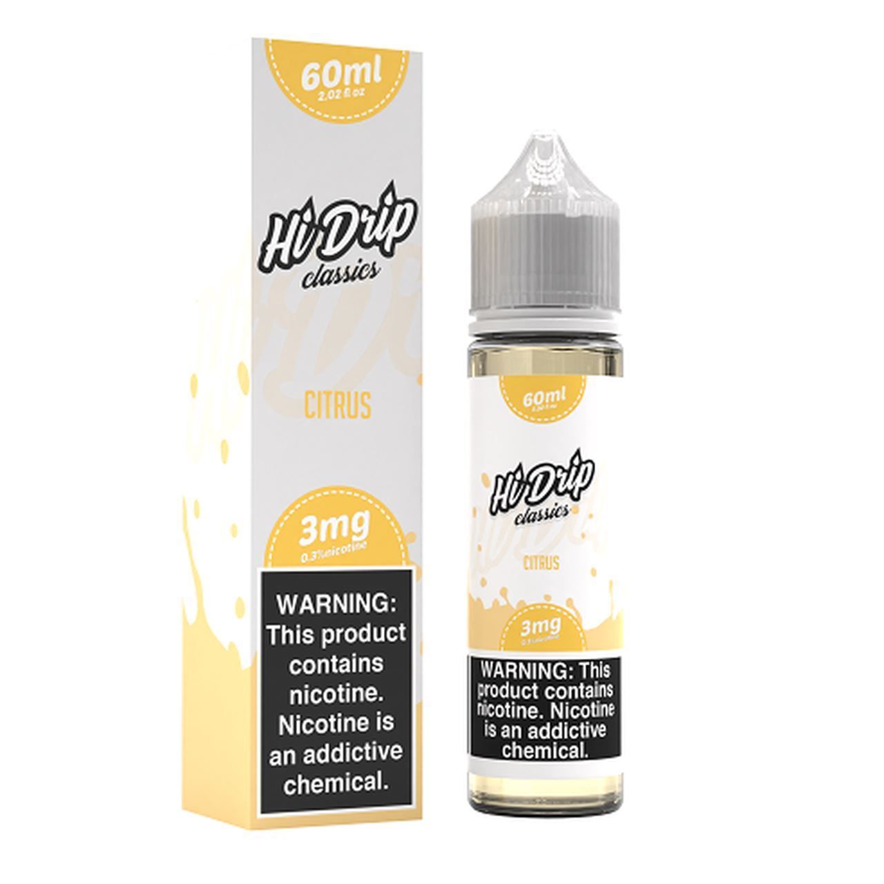 Citrus by Hi-Drip Classics E-Liquid 60ML with Packaging