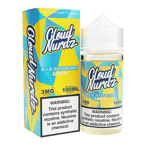 Blue Raspberry Lemon by Cloud Nurdz TFN 100mL with Packaging