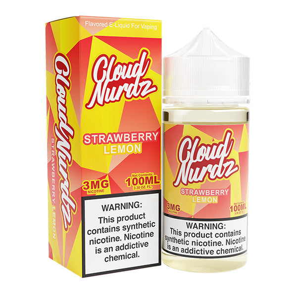 Strawberry Lemon by Cloud Nurdz TFN 100mL with packaging