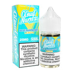 Iced Blue Raspberry Lemon by Cloud Nurdz TFN Salts 30mL with packaging