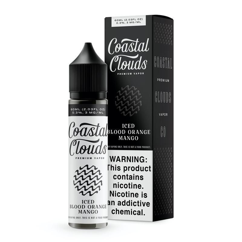 Blood Orange Mango Iced by Coastal Clouds Series 60mL with Packaging