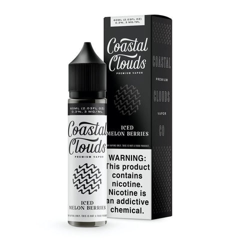 Iced Melon Berries by Coastal Clouds Series 60mL with Packaging
