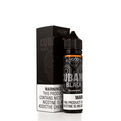 Cubano Black by VGOD eLiquid 60mL with packaging
