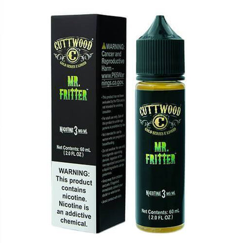 Mr. Fritter by Cuttwood eJuice 60mL with packaging