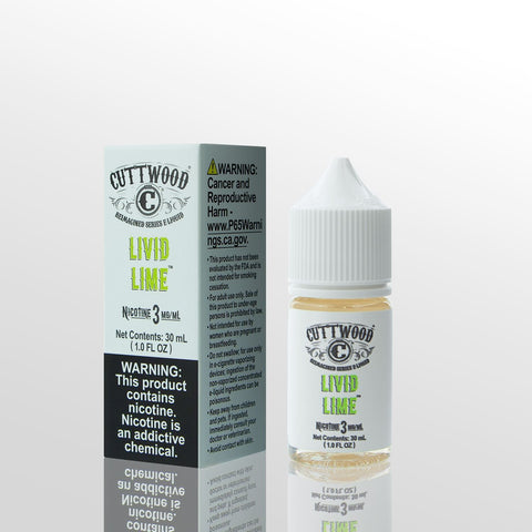 CUTTWOOD REIMAGINED | Livid Lime 30ML eLiquid with packaging