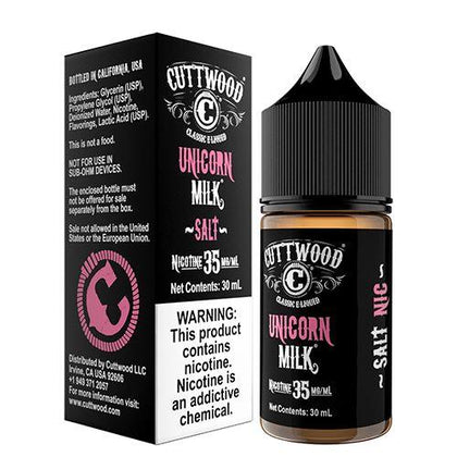 Unicorn Milk by Cuttwood Salt 30ml with packaging