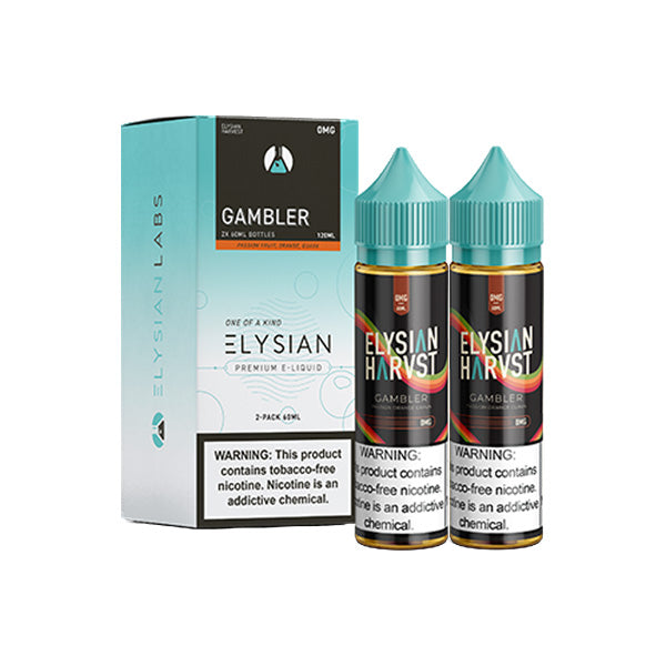 Gambler by Elysian Harvest 120mL Series with packaging