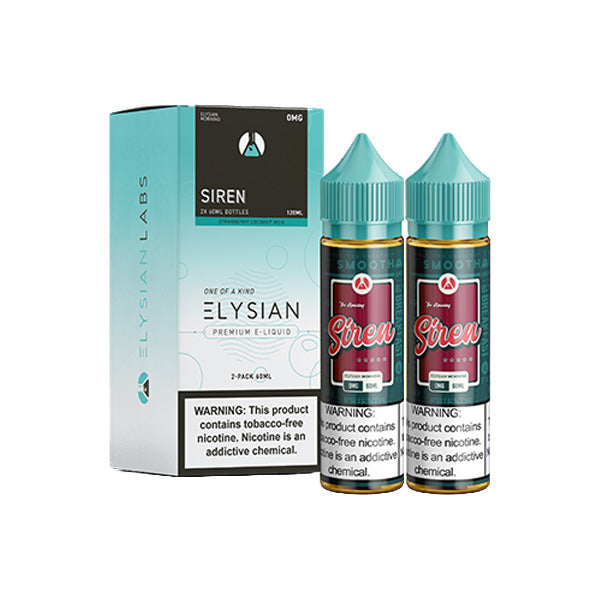 Siren by Elysian Morning 120mL Series with packaging