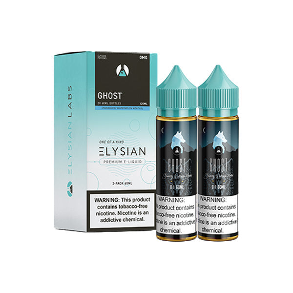 Ghost by Elysian Potions 120mL Series with packaging