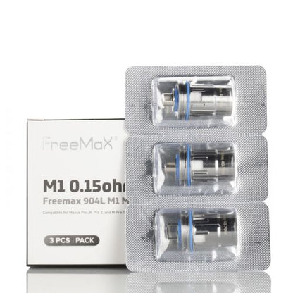 M3 Mesh 0.15ohm (3-Pack) with Packaging