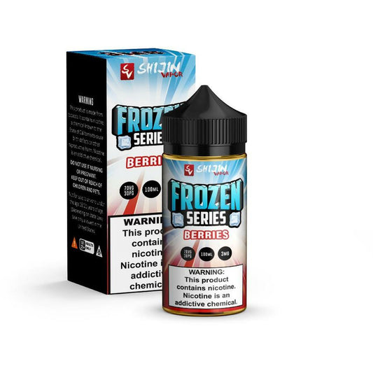 Frozen Berries by Shijin Vapor Frozen Series E-Liquid 100ml with Packaging