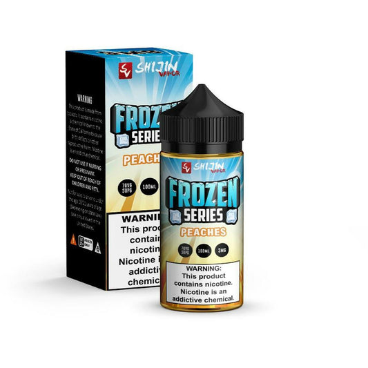 Frozen Peaches by Shijin Vapor Frozen Series E-Liquid 100ml with Packaging