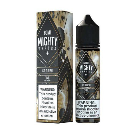 Gold Rush by Mighty Vapors 60ml with packaging