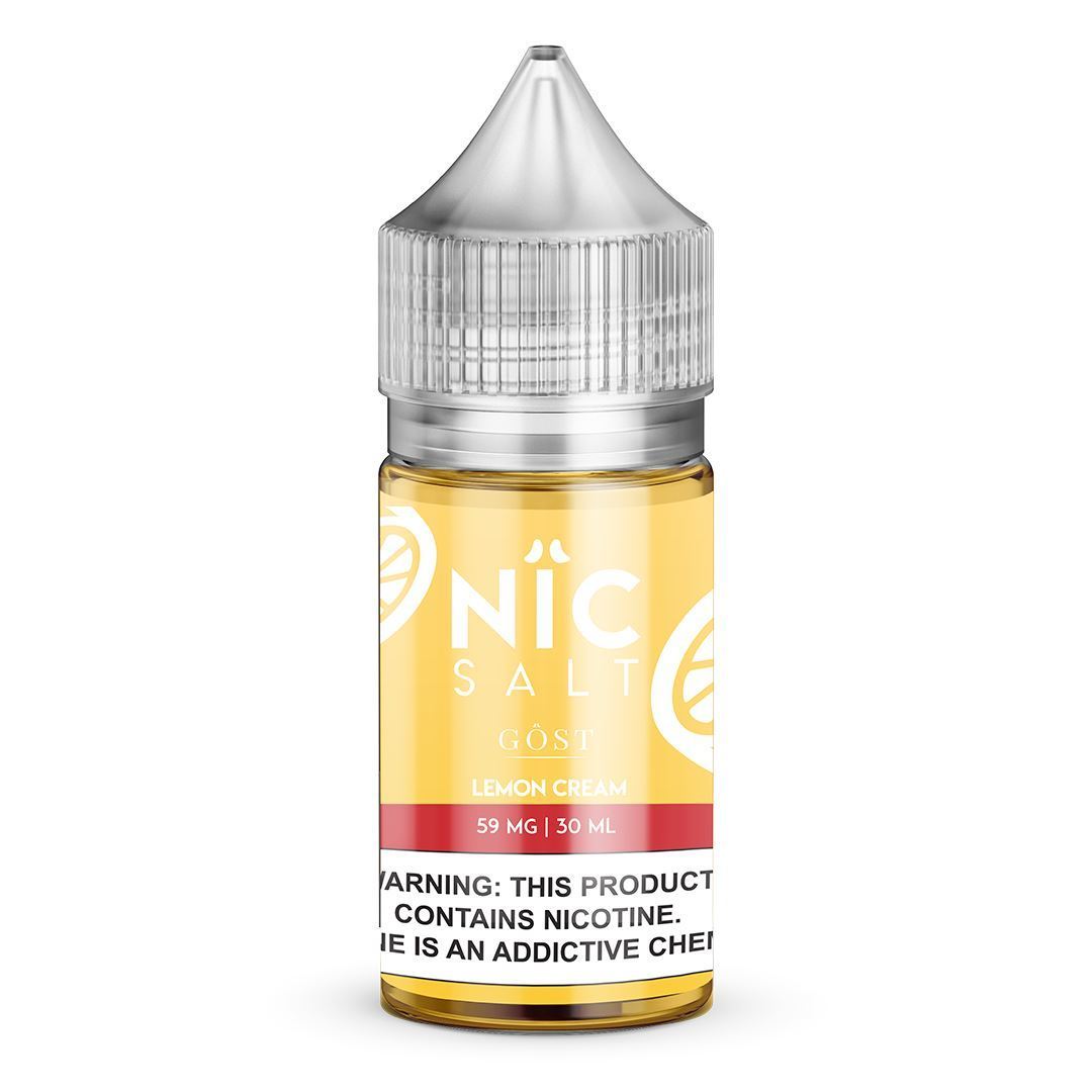 Lemon Cream by Gost Vapor Salt 30mL bottle