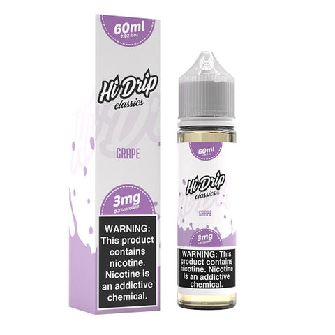 Grape by Hi-Drip Classics E-Liquid 60ML with Packaging