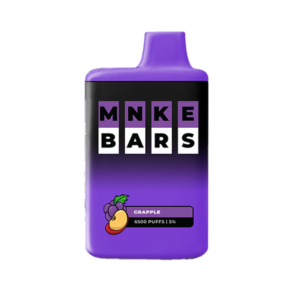 MNKE Bars Disposable | 6500 Puffs | 16mL | 50mg | Grapple