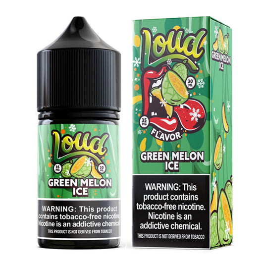 Green Melon Ice by Black Out Loud TFN 30mL with packaging