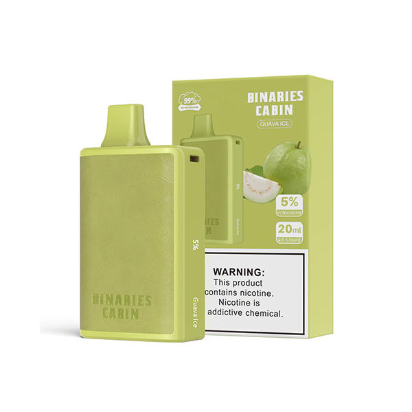 HorizonTech - Binaries Cabin Disposable | 10,000 puffs | 20mL guava ice with packaging