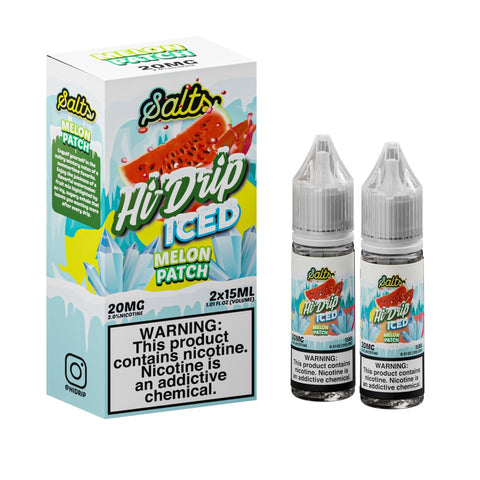Melon Patch Iced by Hi Drip Salts 30ml with Packaging