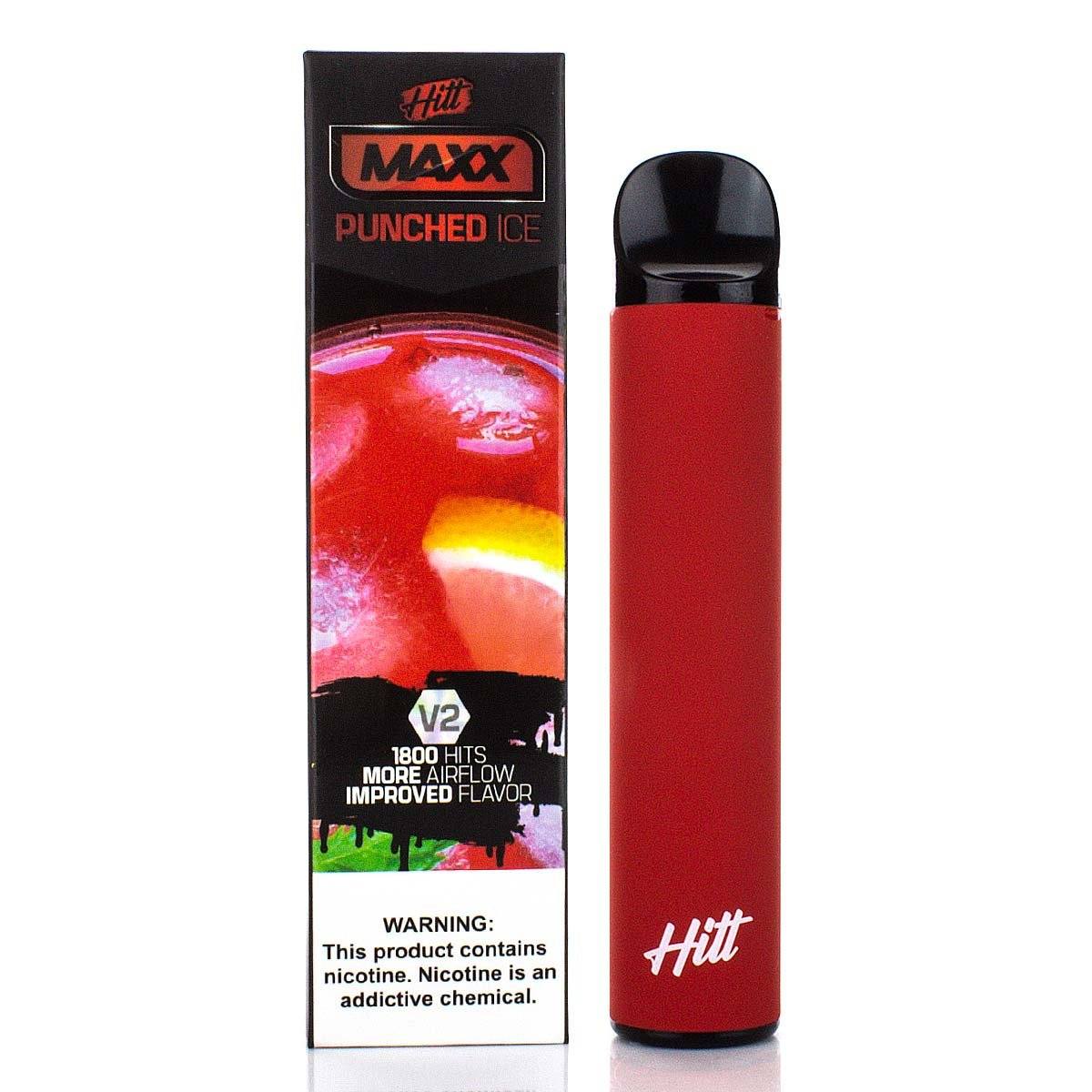 HITT MAXX V2 5% Disposable | 1800 Puffs | 6.5mL punched ice with packaging