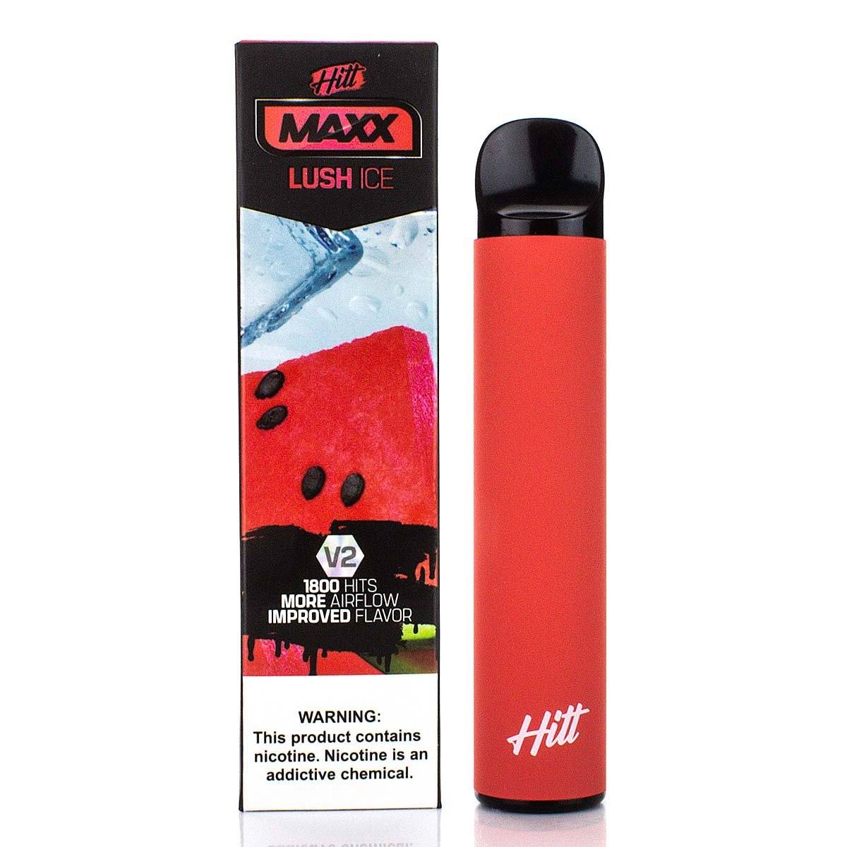 HITT MAXX V2 5% Disposable | 1800 Puffs | 6.5mL lush ice with packaging