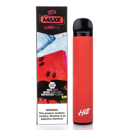 HITT MAXX V2 5% Disposable | 1800 Puffs | 6.5mL lush ice with packaging