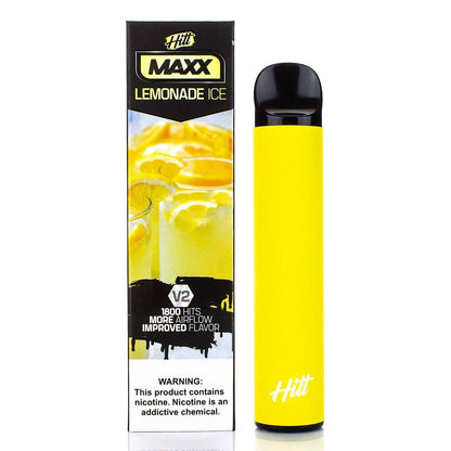 HITT MAXX V2 5% Disposable | 1800 Puffs | 6.5mL lemonade ice with packaging