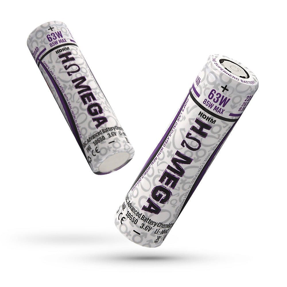 Hohm Tech Hohm Mega 18650 22A 2505mAh | 2-Pack 