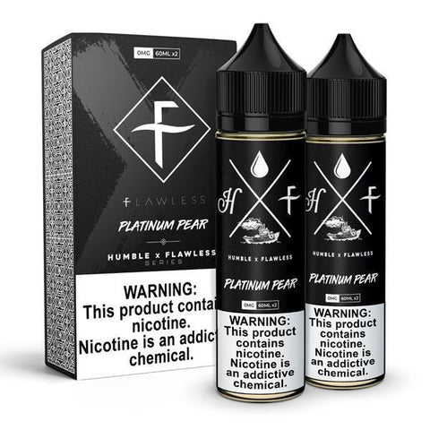 Platinum Pear by Humble x Vape.com 120ml with Packaging
